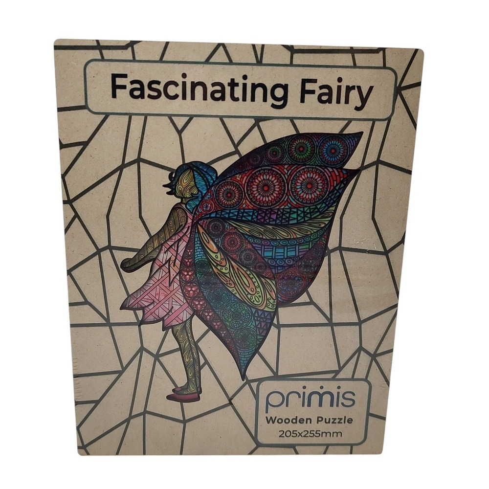 New Primis Fascinating Fairy Wooden‎ Puzzle 150 Pieces Sealed Challenging Adults